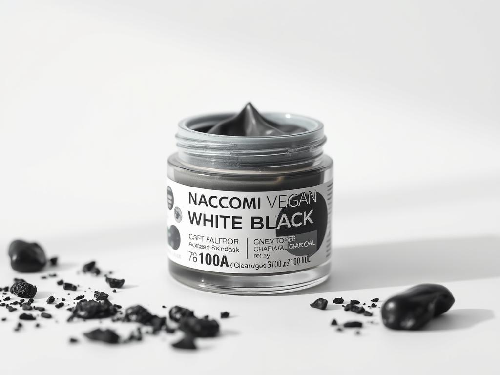 Nacomi Vegan White Black - najlepsze maseczki do cery suchej i tłustej Nacomi Vegan White Black - najlepsze maseczki do cery suchej i tłustej