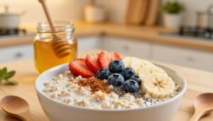 nocna owsianka przepis