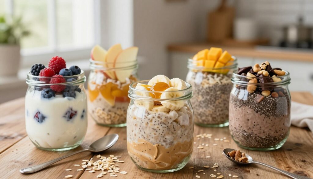 wariacje nocnej owsianki