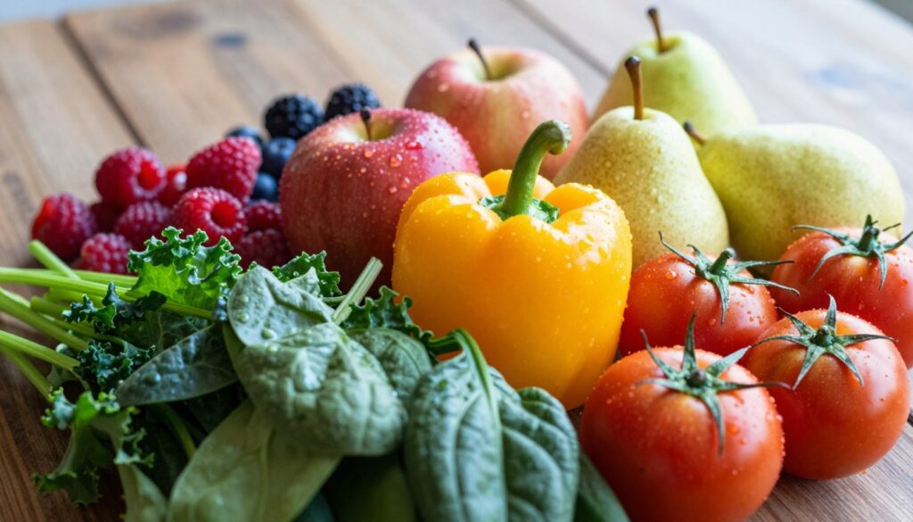 warzywa i owoce o niskim indeksie glikemicznym