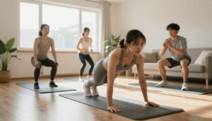 trening HIIT w domu