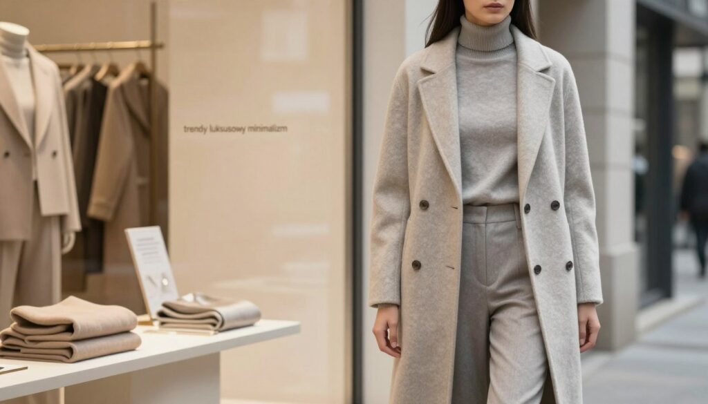 trendy luksusowy minimalizm